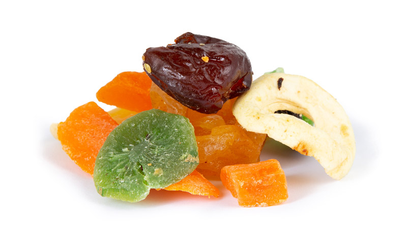 Fruta Mixta Deshidratada Entera