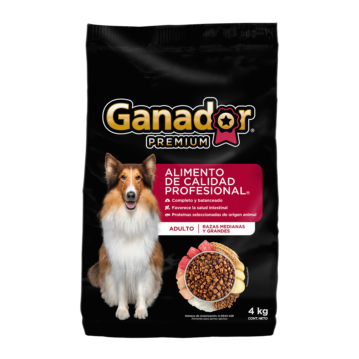 Ganador Premium Adulto 4kg