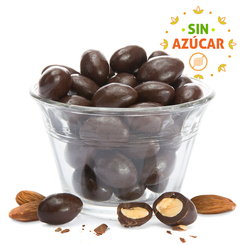 Almendra con chocolate SIN AZÚCAR