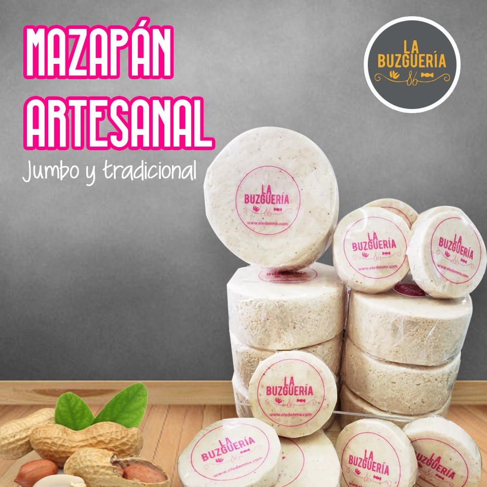 Mazapán artesanal jumbo 500gr