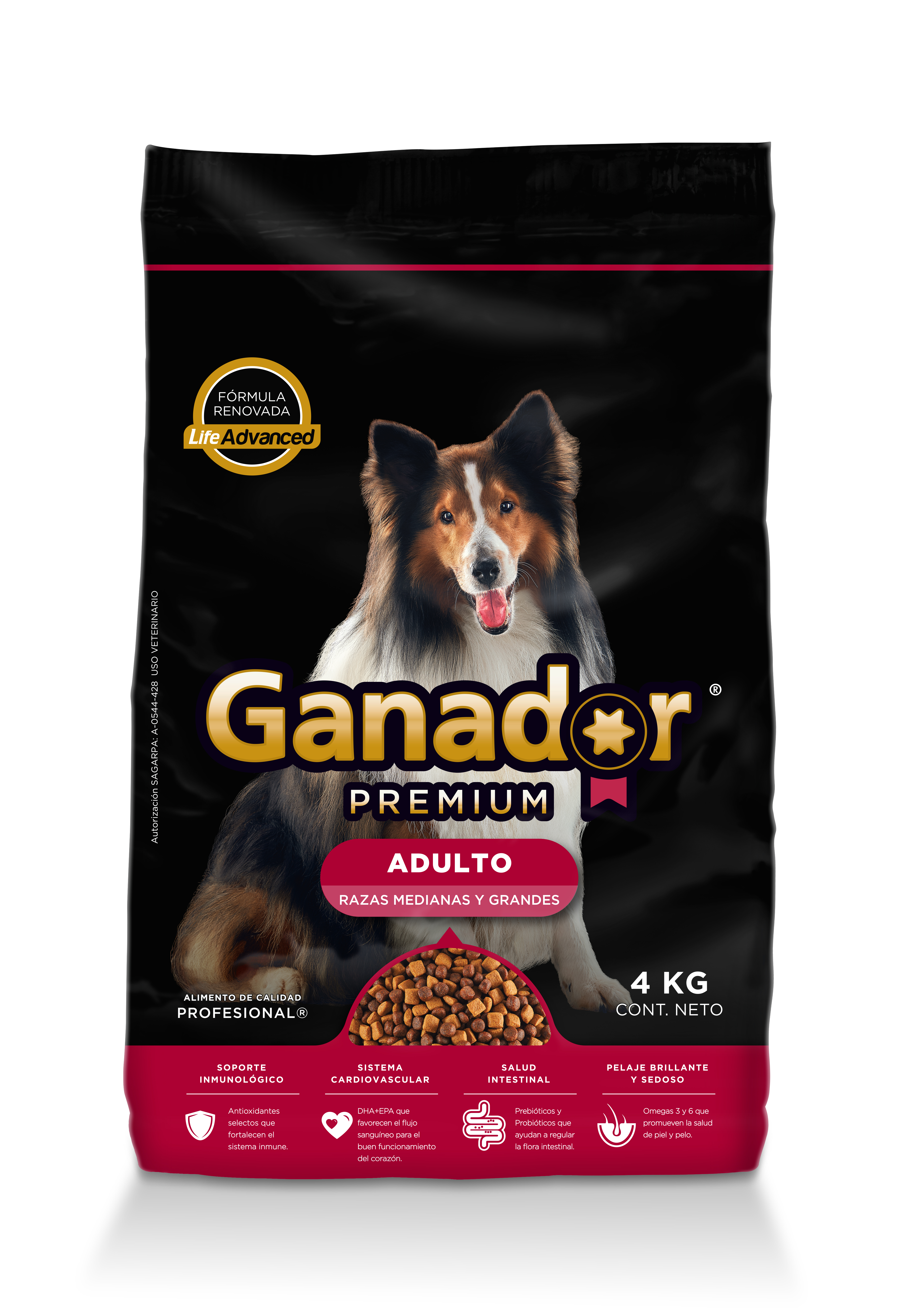 Ganador Premium Adulto 4kg