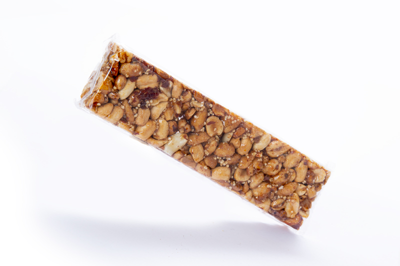 Palanqueta con cacahuate y amaranto