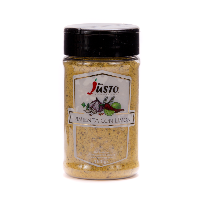 Sazonador Don Justo Pimienta Limón 150 gr