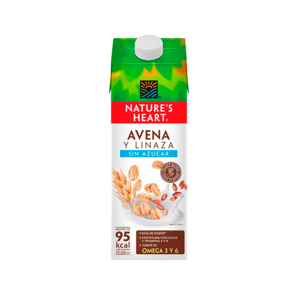 Bebida Avena/Linaza Natures Heart
