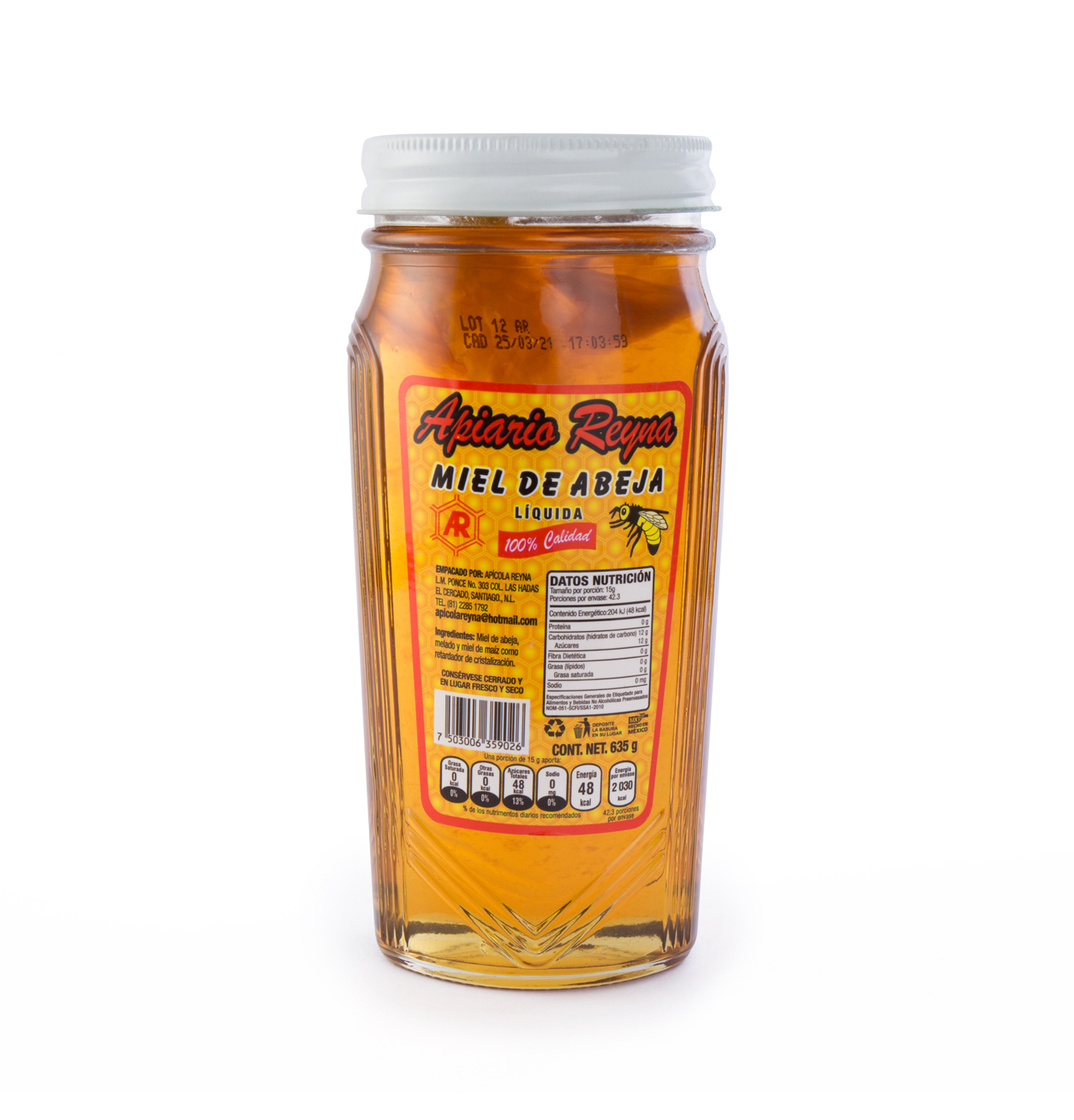 Miel Reyna 635 mg