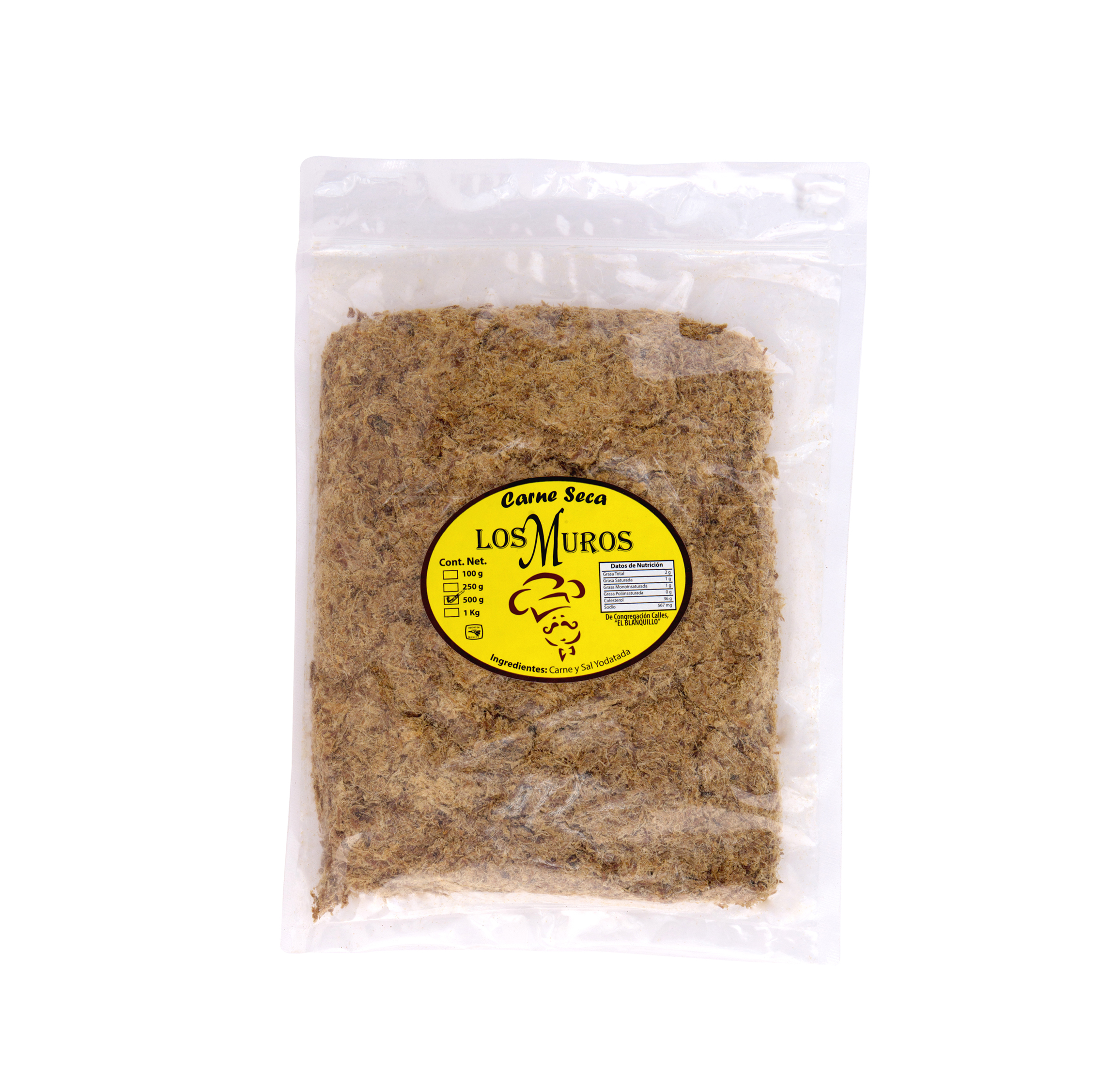 Carne seca molida Los Muros 500gr