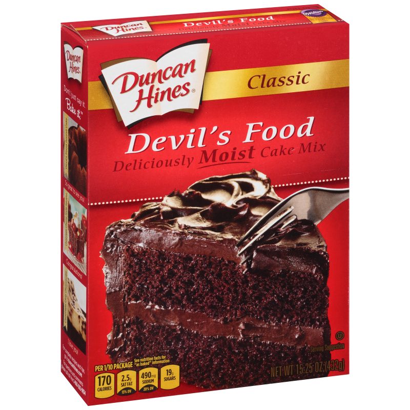 Harina Duncan Hines classic devil's food cake