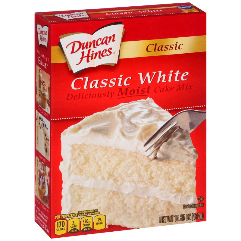Harina Duncan Hines classic white cake